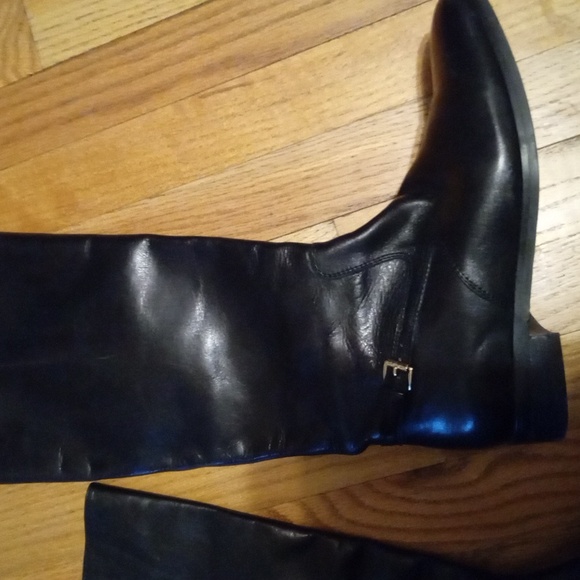 Black Ralph Lauren Riding Boots - Picture 5 of 8